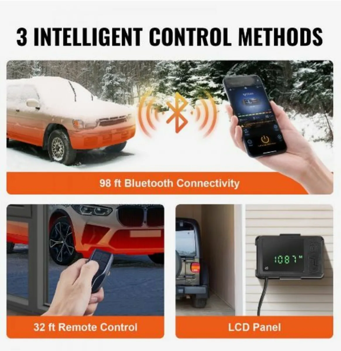 Diesel Air Heater 12V 8KW Bluetooth - Image 3