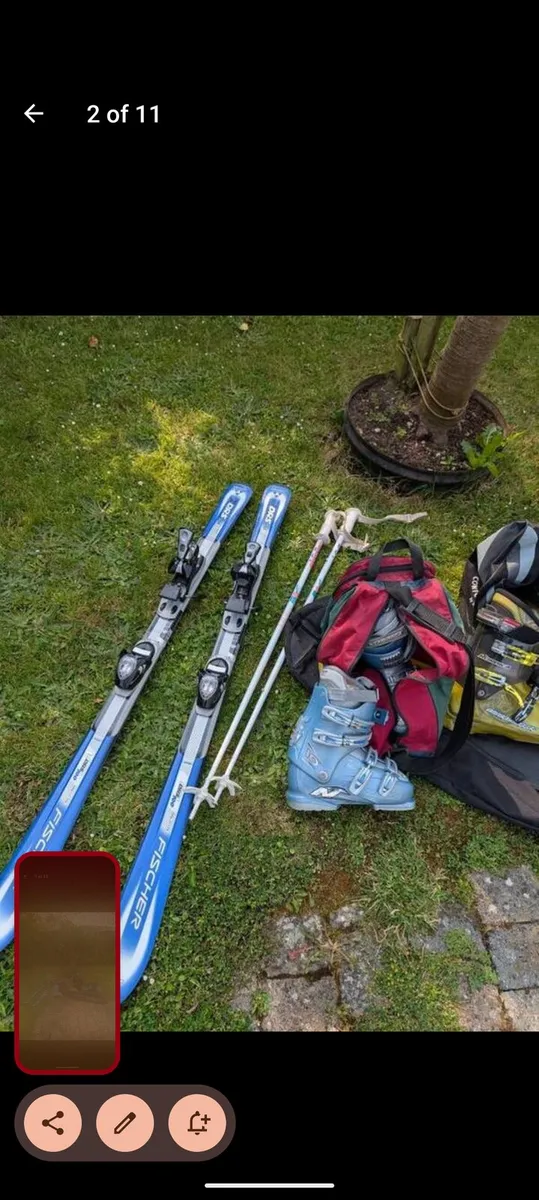 Ski bundle 20 euro for everything shed clear out - Image 2