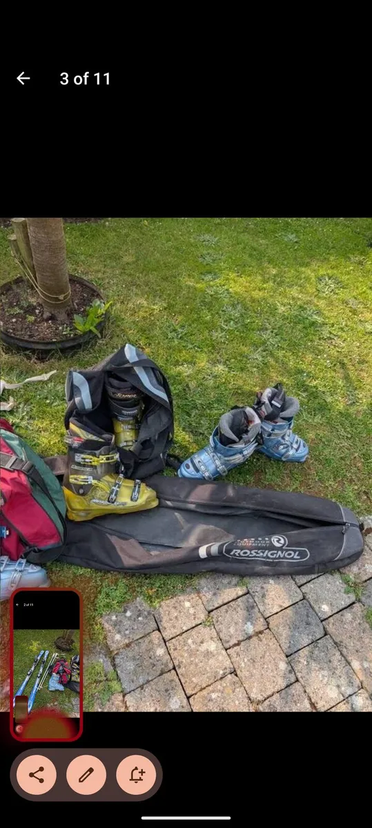 Ski bundle 20 euro for everything shed clear out - Image 3