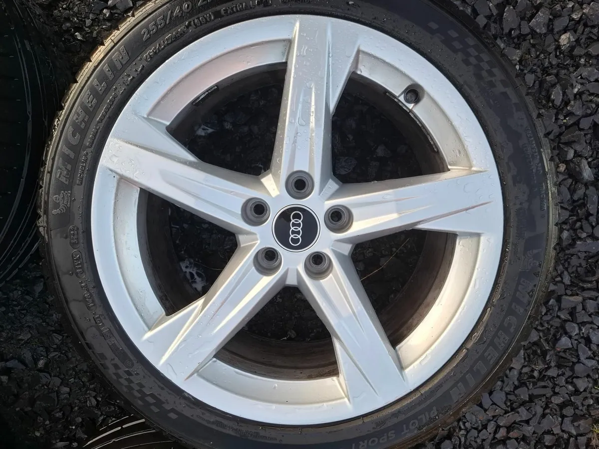 18" Genuine Audi S Line Alloys with tyres - Image 2