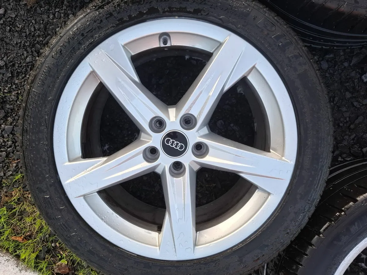 18" Genuine Audi S Line Alloys with tyres - Image 4