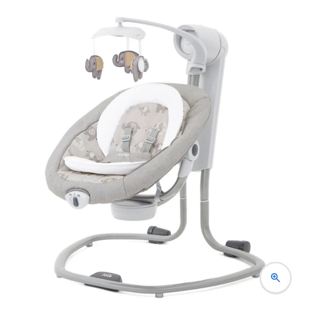 Joie Serina Swivel Baby Swing Elephant Duo - Image 2