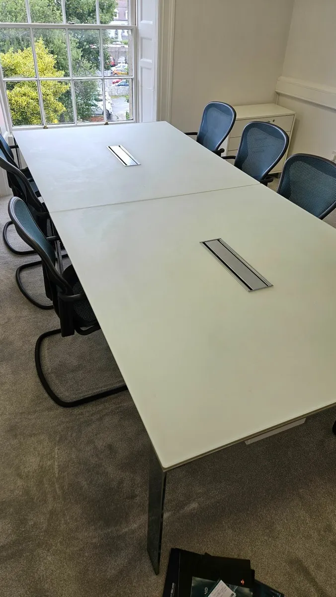 Board Room Table and Chairs - Image 3
