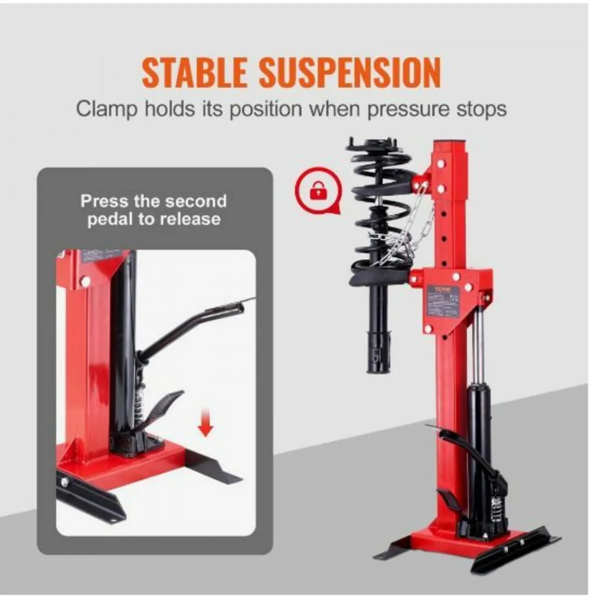 Strut Spring Compressor, 4.5 Ton/9920 LBS Hydraul - Image 3