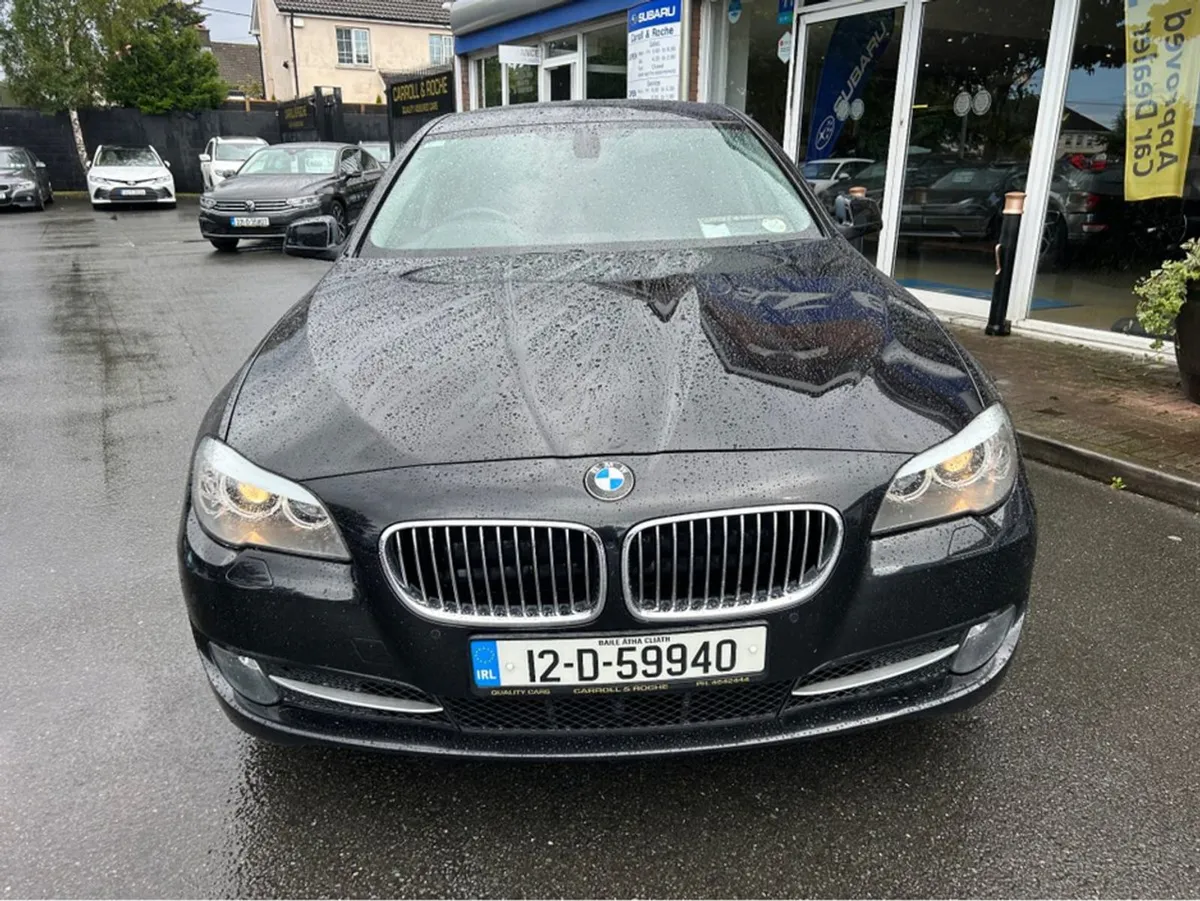 BMW 5 Series 520D-SE  F10 in Black With Black Lea - Image 4