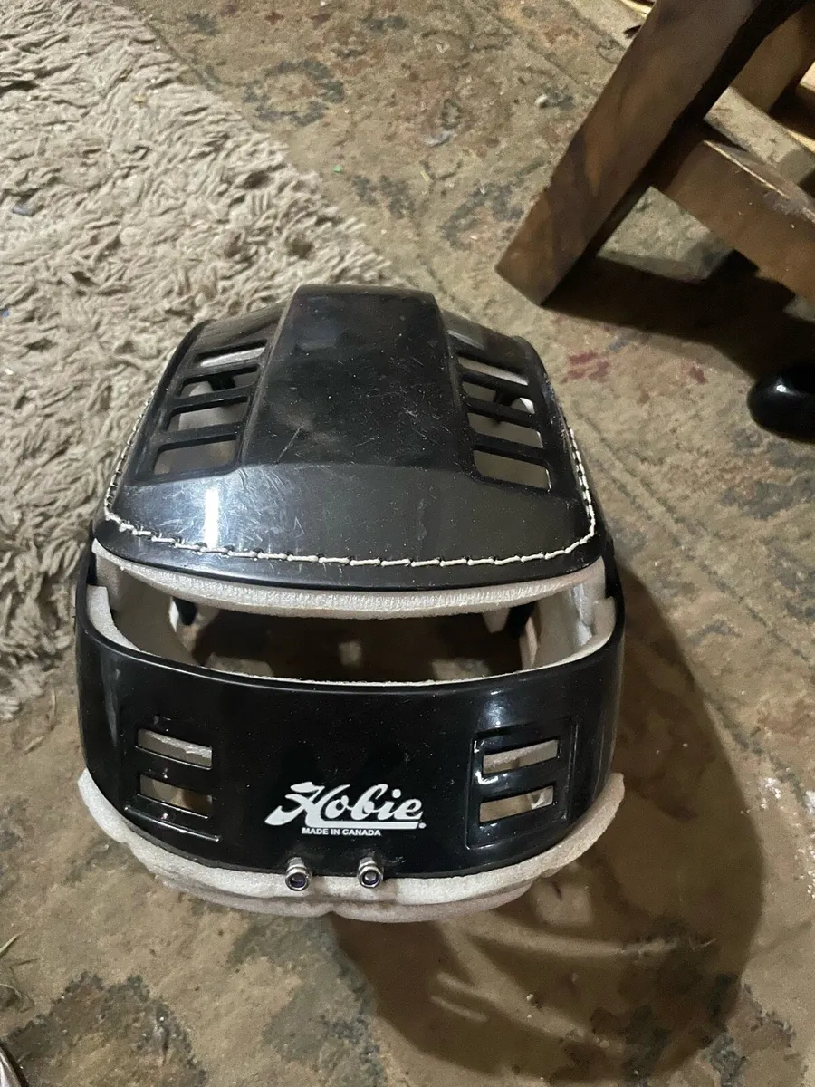 Black hobie cooper hurling helmet - Image 1