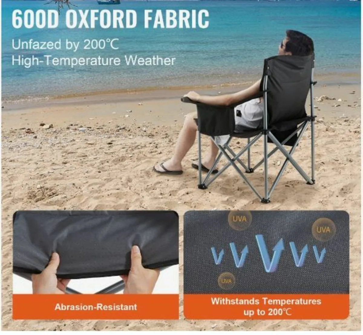 Camping Folding Chair for Adults - Image 4