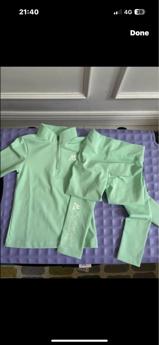 Montrex Mint green tracksuit - Image 1