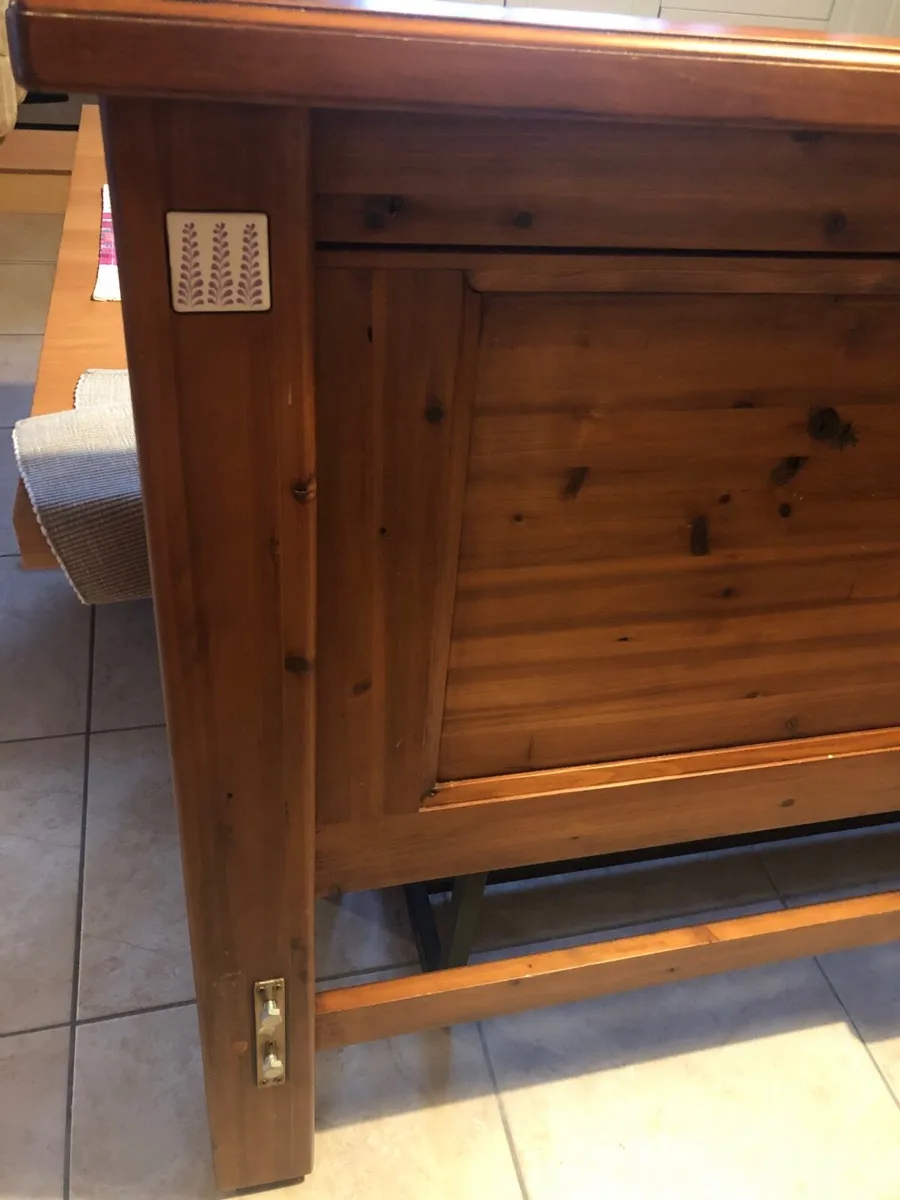 King sized Wooden  Frame Bed - Image 4