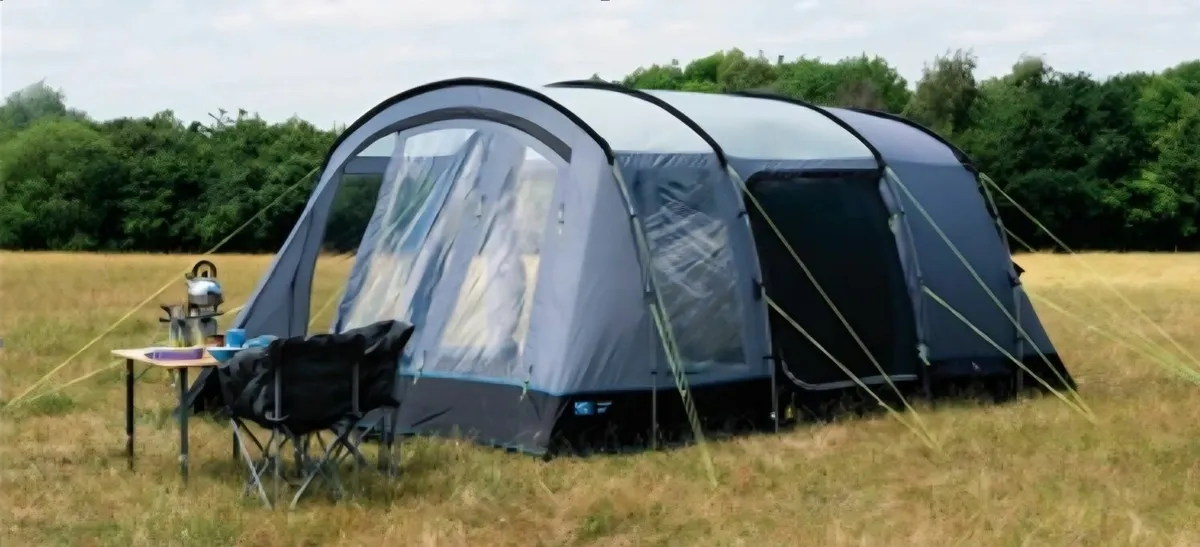Kampa Texel 4 Family Tent – Never Used – Includes - Image 1