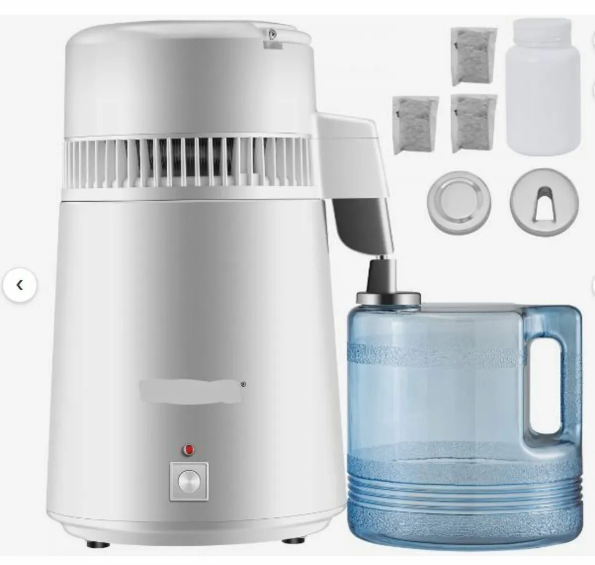 4L Pure Water Distiller 1L/h Water Purifier Filter - Image 1