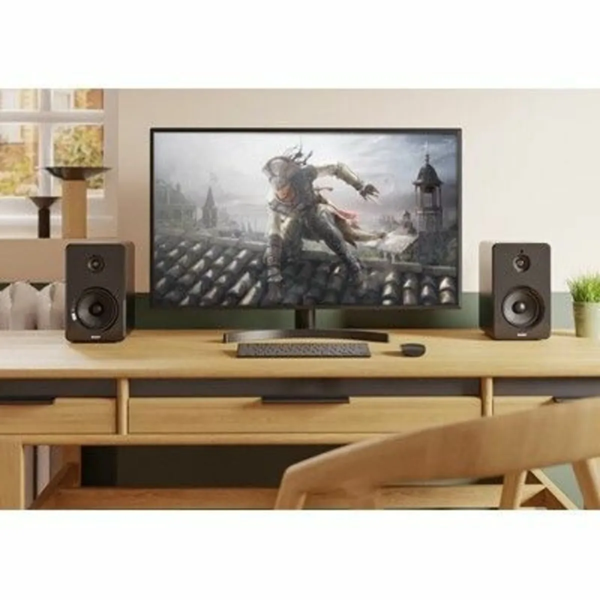 Active Bluetooth Bookshelf Speaker Set of 2 - Image 4