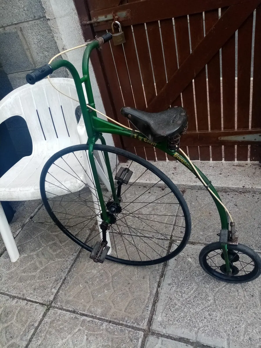 Vintage penny farthing Bike - Image 1