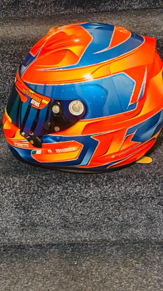 Arai GP6 helmet only been used 2 times - Image 1