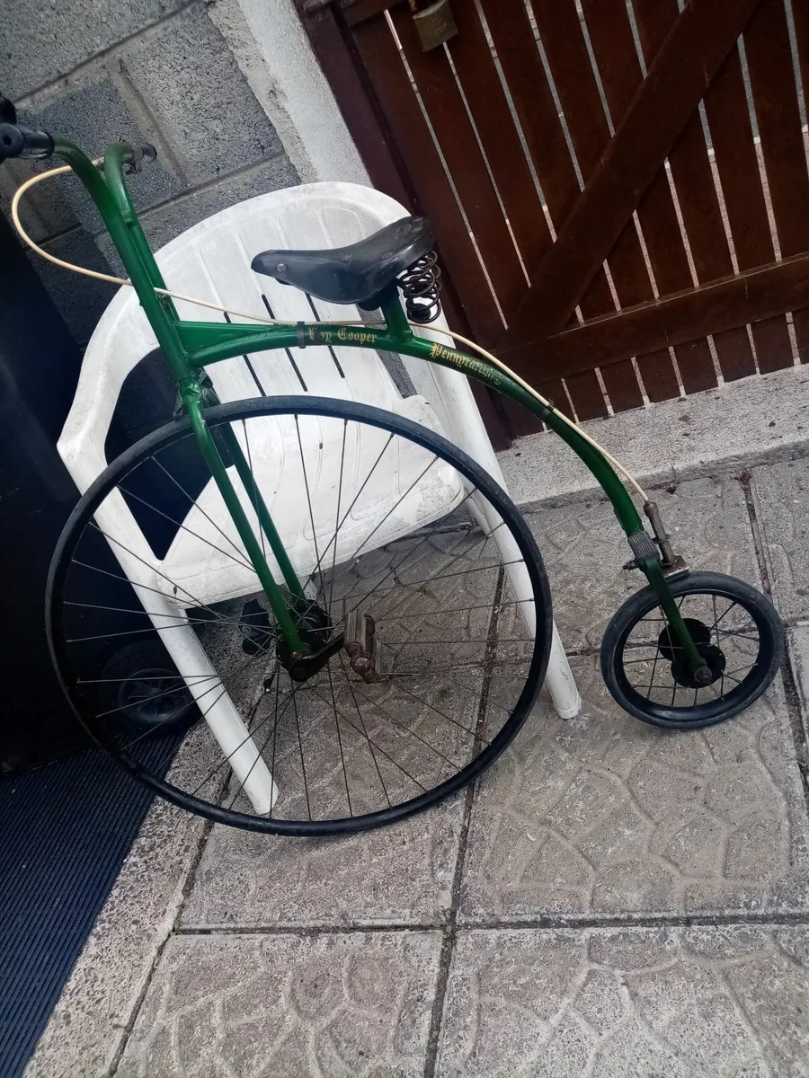 Vintage penny farthing Bike - Image 4