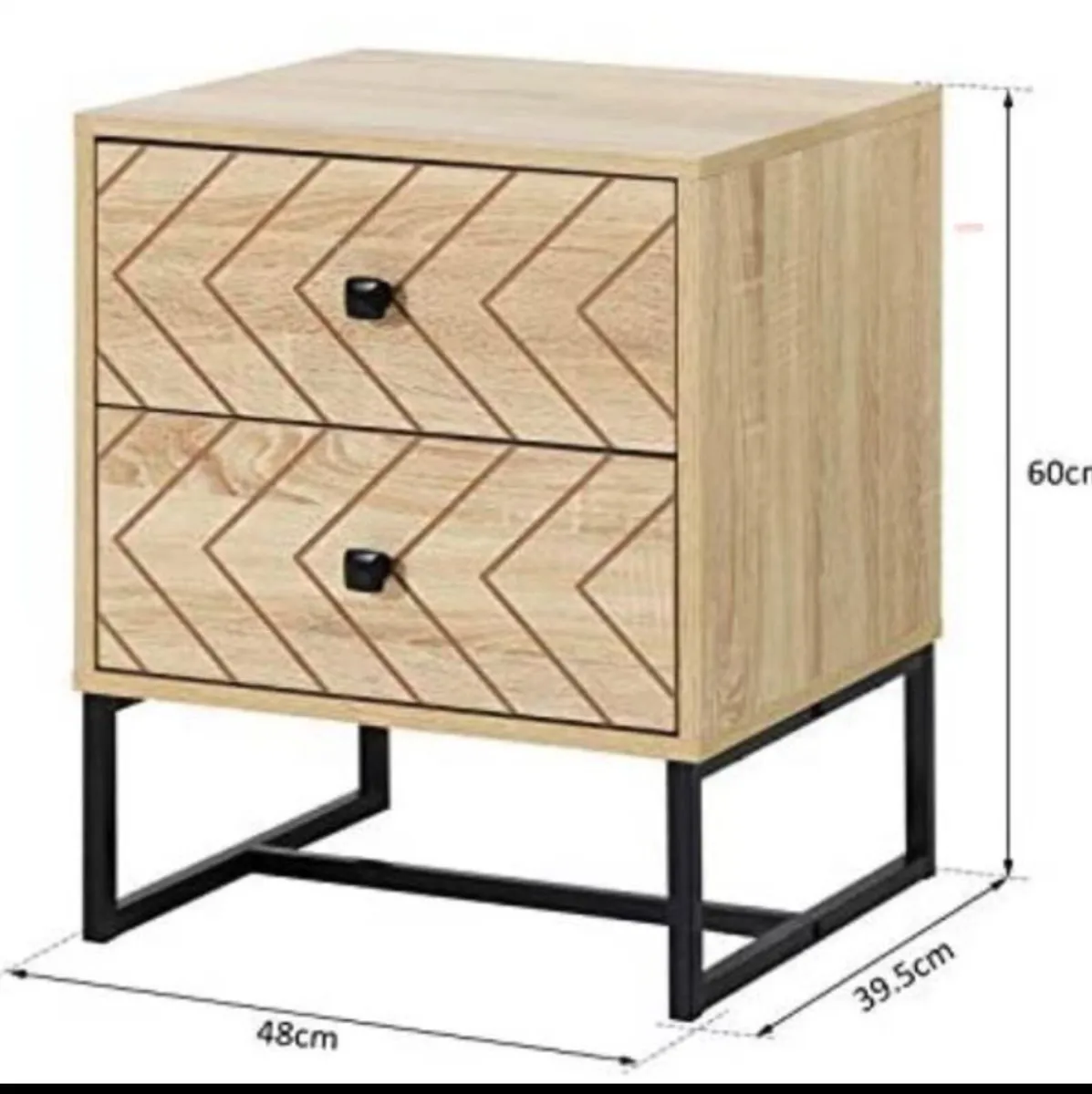 Chest of Drawers and 2 x matching bedside lockers - Image 3