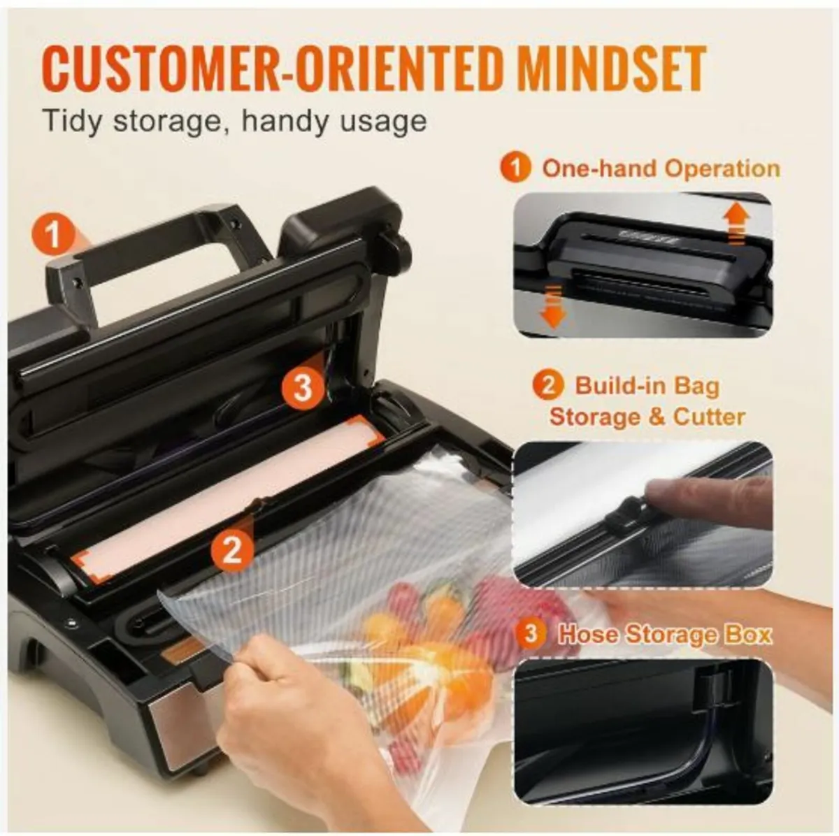 Vacuum Sealer Machine Food Preservation - Image 4