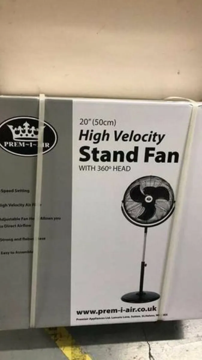 20" Floor Standing High Velocity Fan