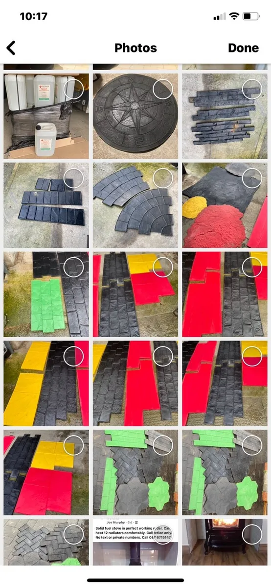Coloured concrete imprint material - Image 2