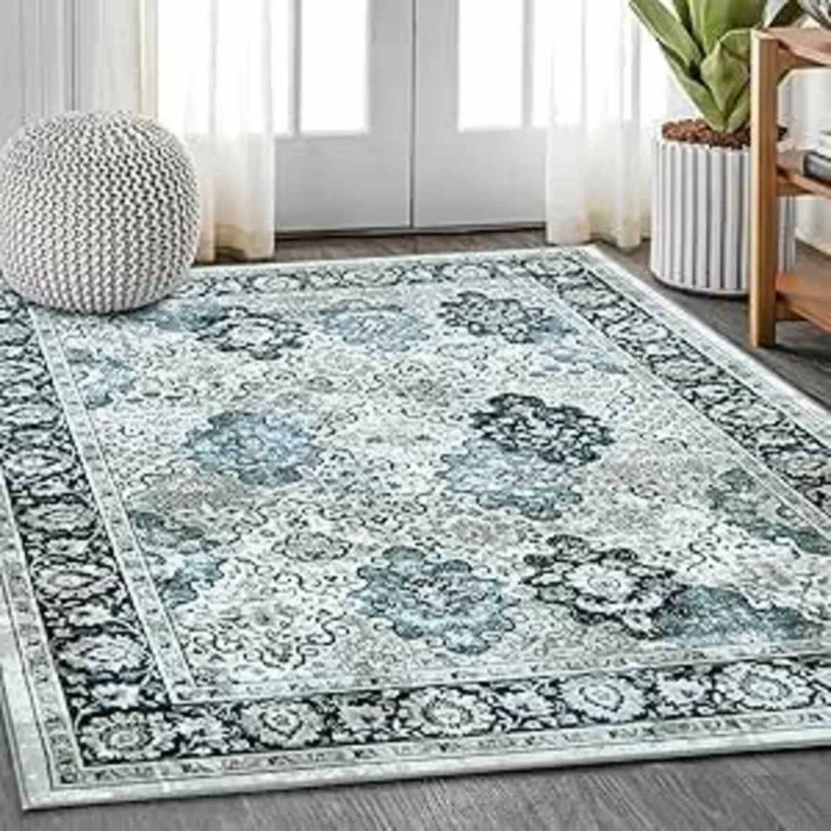 Living Room Rugs Large Vintage Washable 160x230cm - Image 2