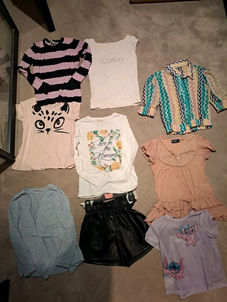 Girls 8-9 top  bundle 
Calvin klein,zara - Image 1