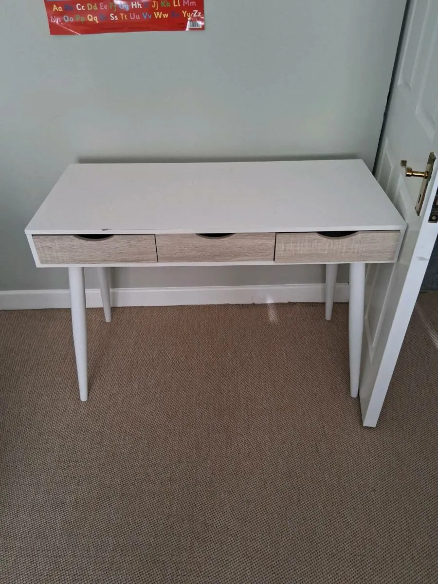 Desk with drawers