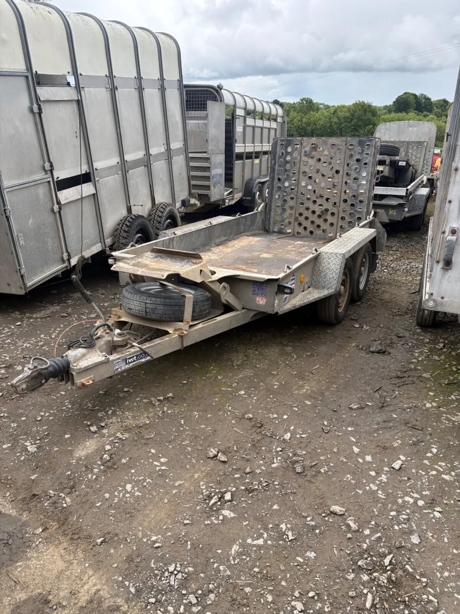 Ifor Williams 9x4 plant trailer - Image 1