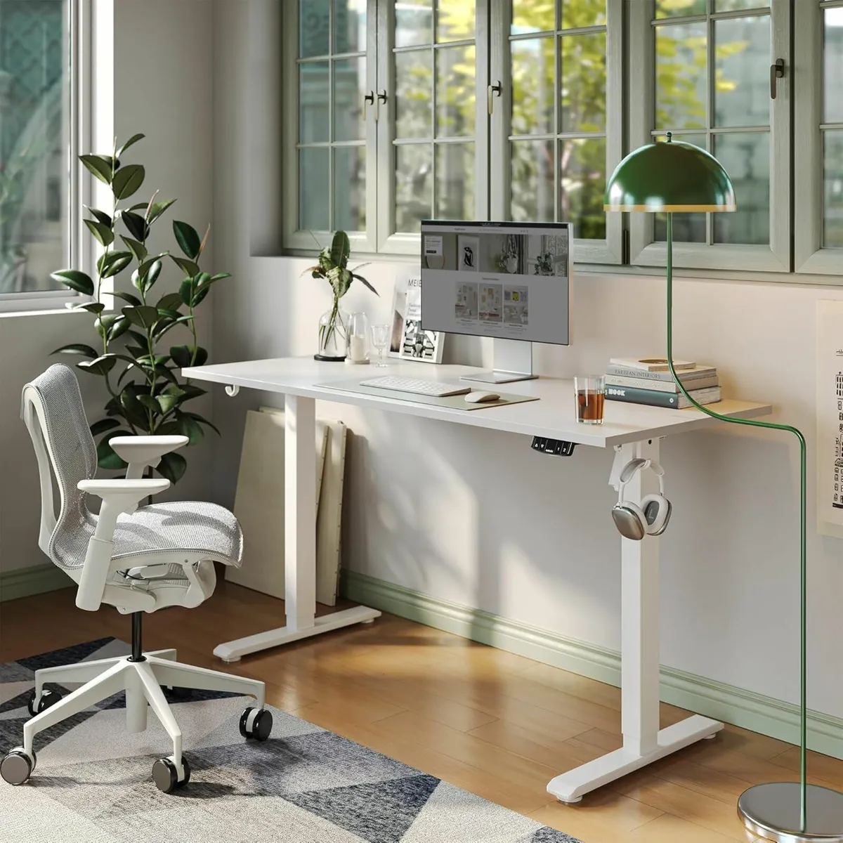 Electric Standing Desk office 120x60cm Adjustable - Image 4
