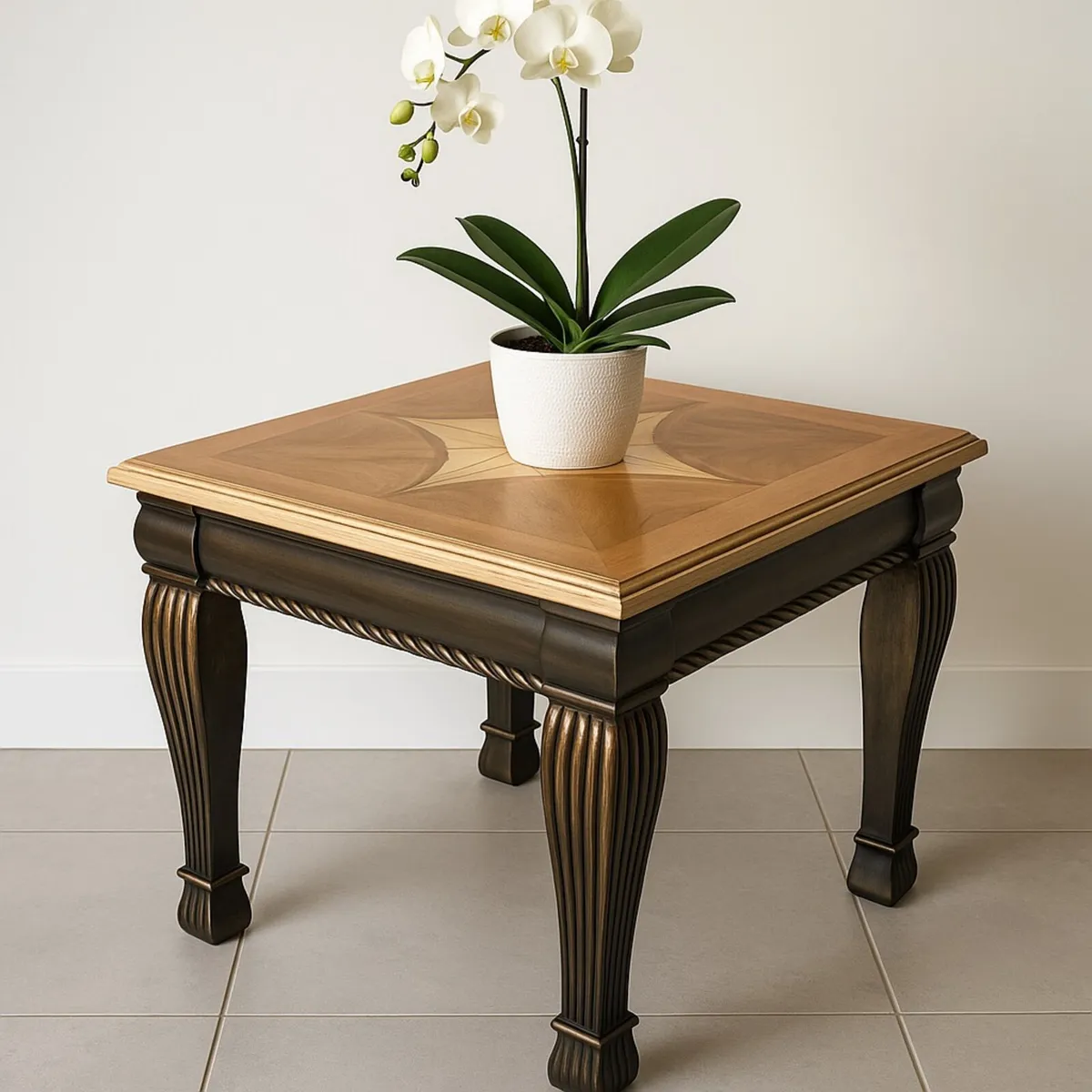 Side or coffe table solid wood - Image 1