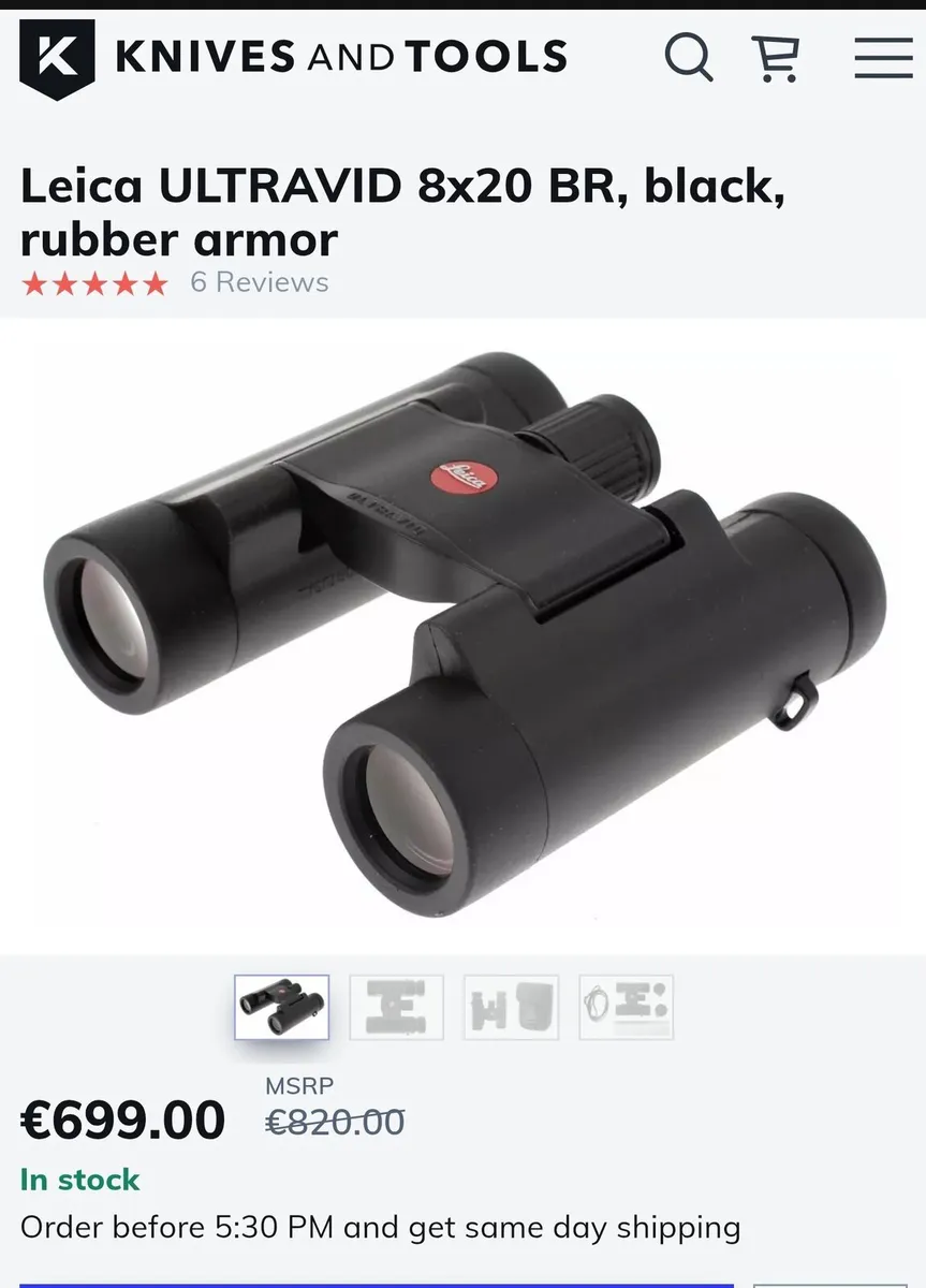 Leica 8 x 20 Ultravid