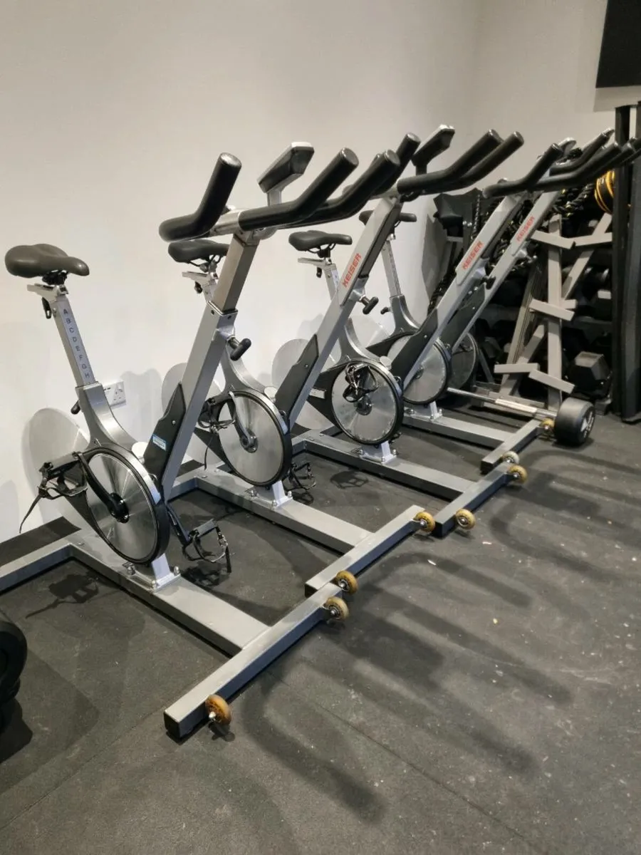 Keiser M3 spin bikes - Image 1