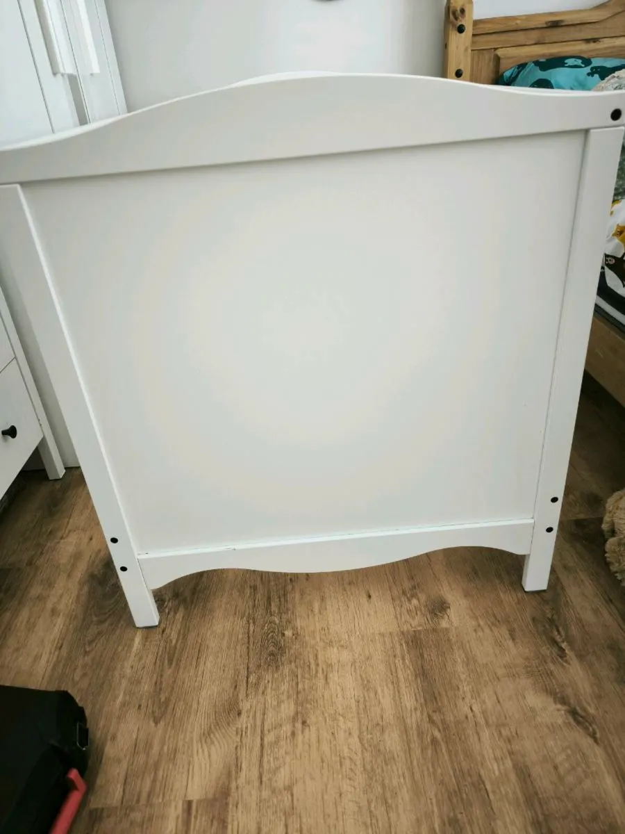 Cot White 70x140cm - Image 3