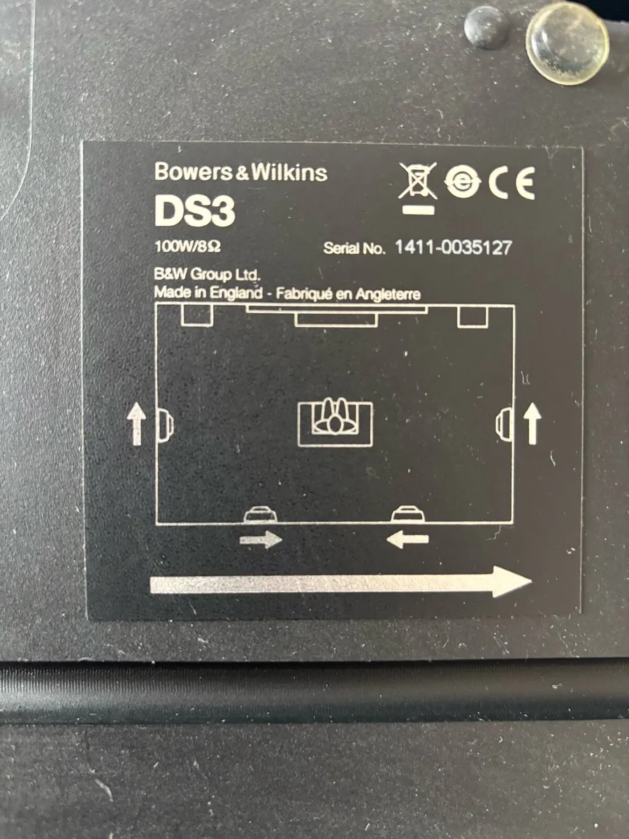 Bowers & Wilkins Ds3 wall speakers - Image 4