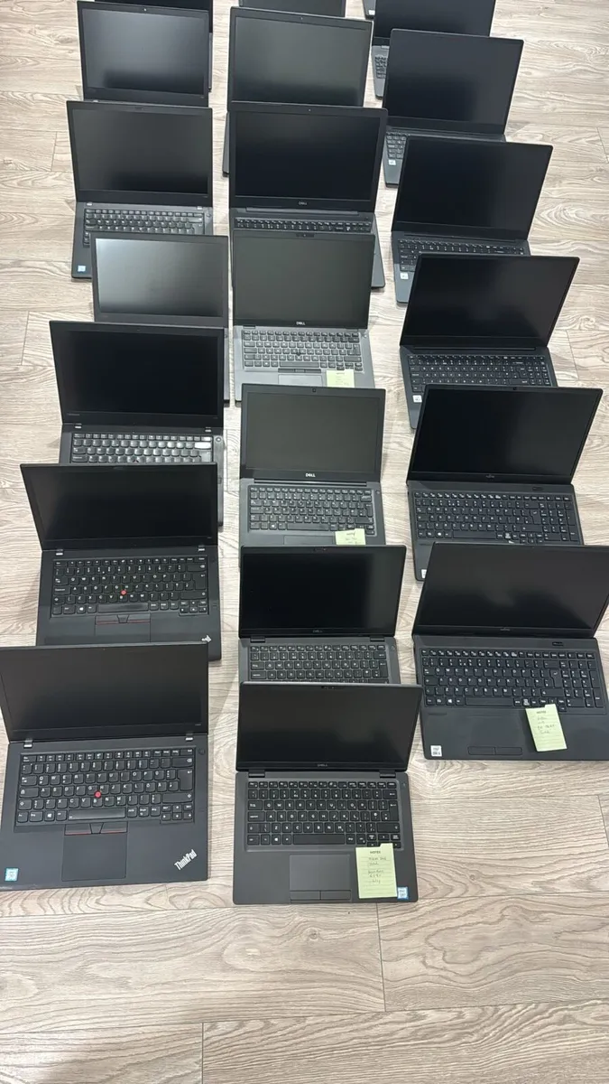 26 x laptops see full list stock - Image 3