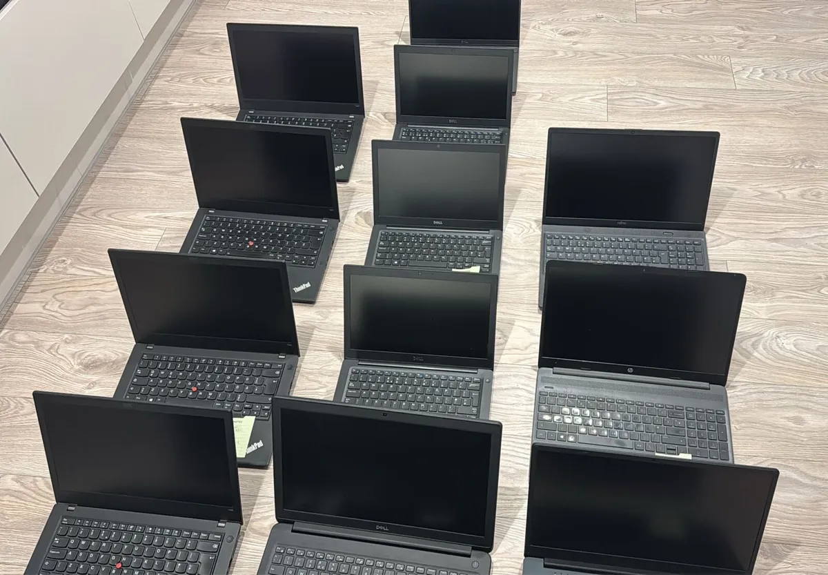26 x laptops see full list stock - Image 4