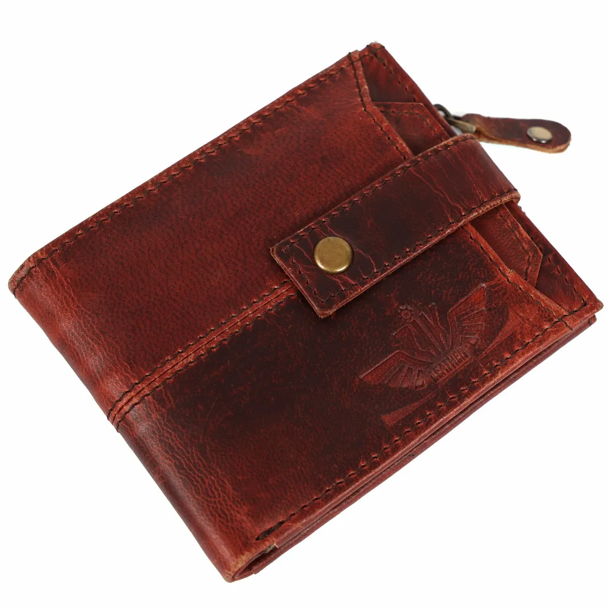 Leather RFID Blocking  Handmade Leather Wallet - Image 3