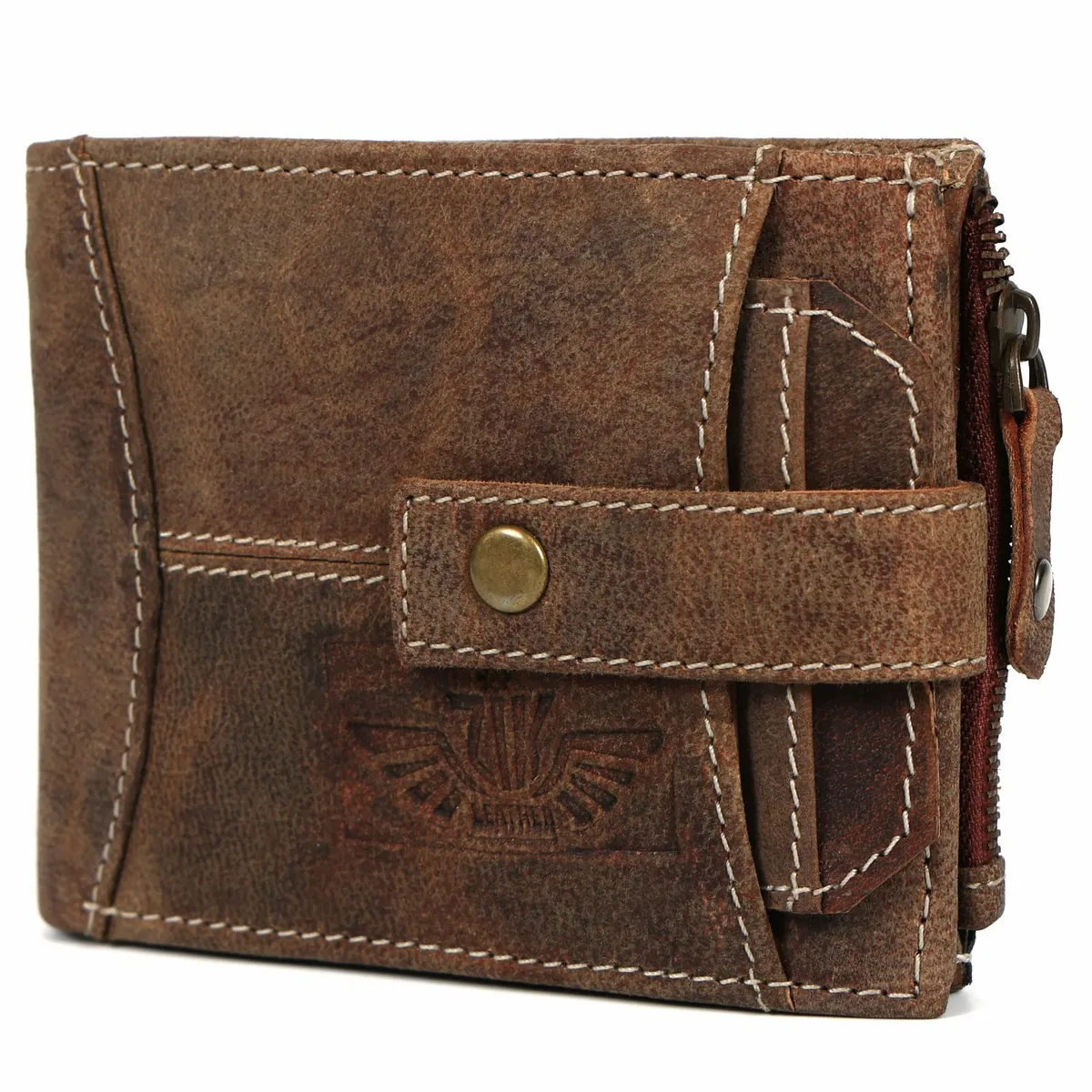 Leather RFID Blocking  Handmade Leather Wallet - Image 3