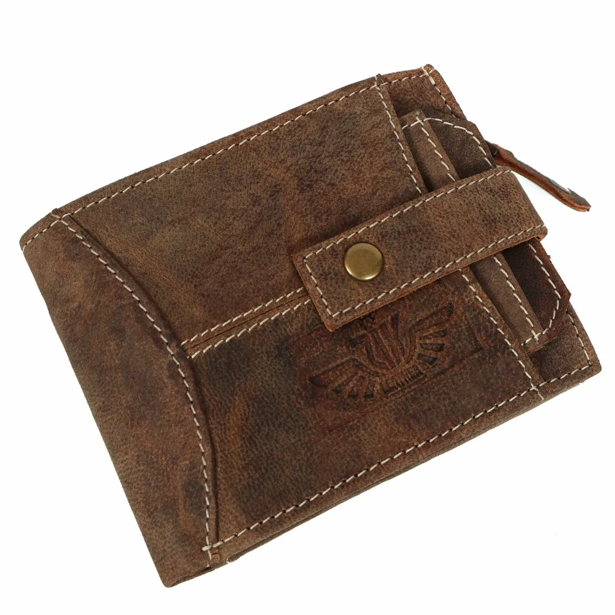 Leather RFID Blocking  Handmade Leather Wallet - Image 4