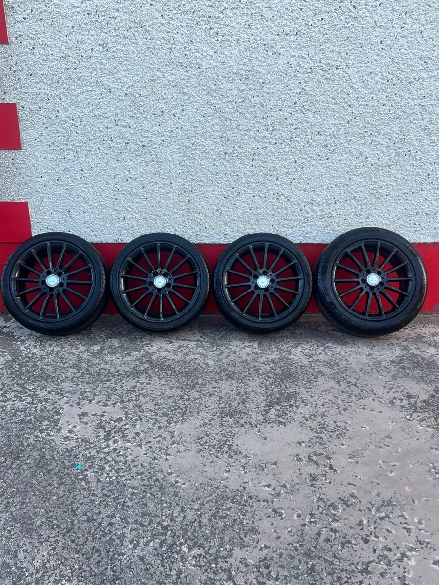 Genuine Mercedes AMG wheels - Image 3