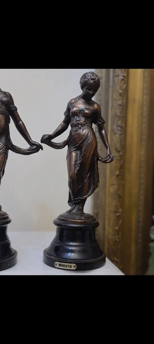 French bronze statues - Image 2