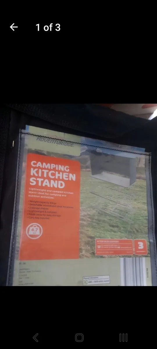 Camping kitchen stand - Image 1