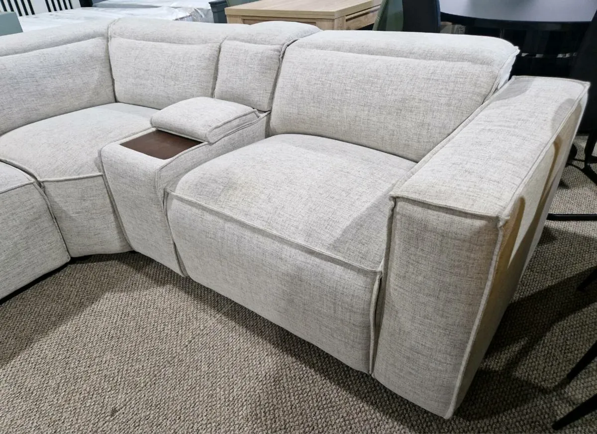 SALE Newport Beige Corner Sofa (Retail €3200) - Image 3