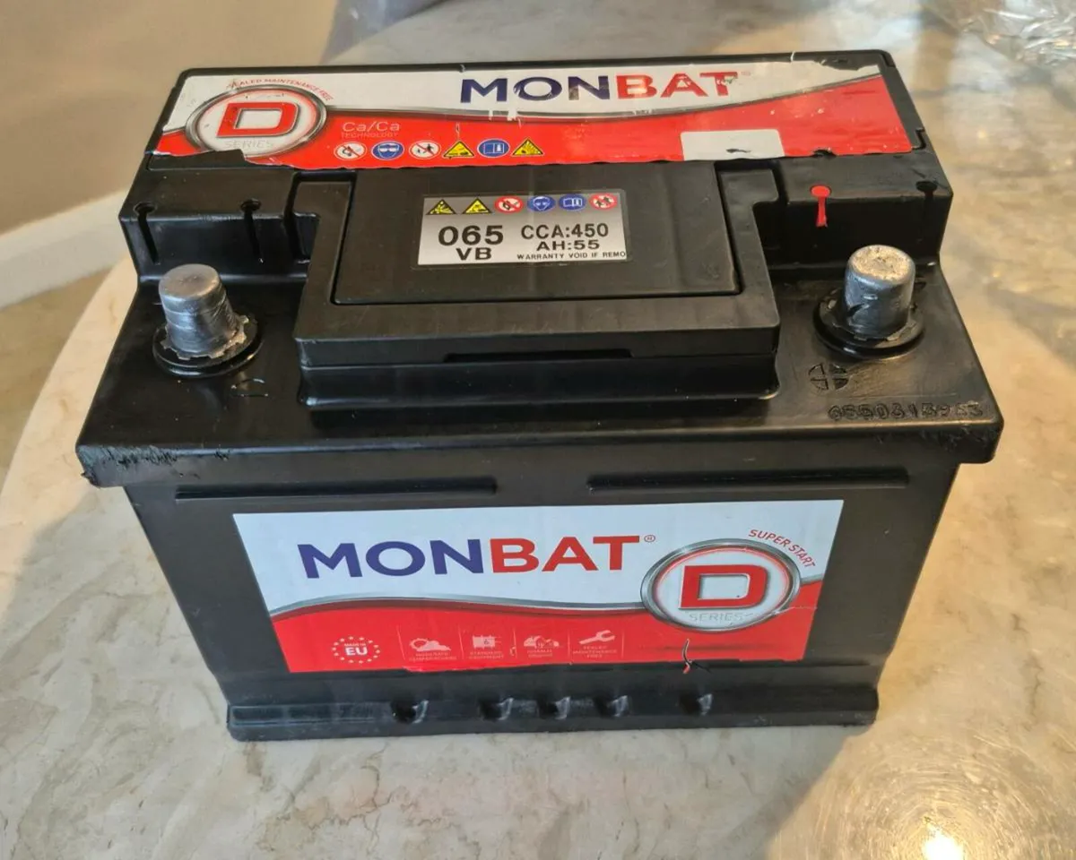 car battery Monbat 065 Super Start working perfect - Image 3
