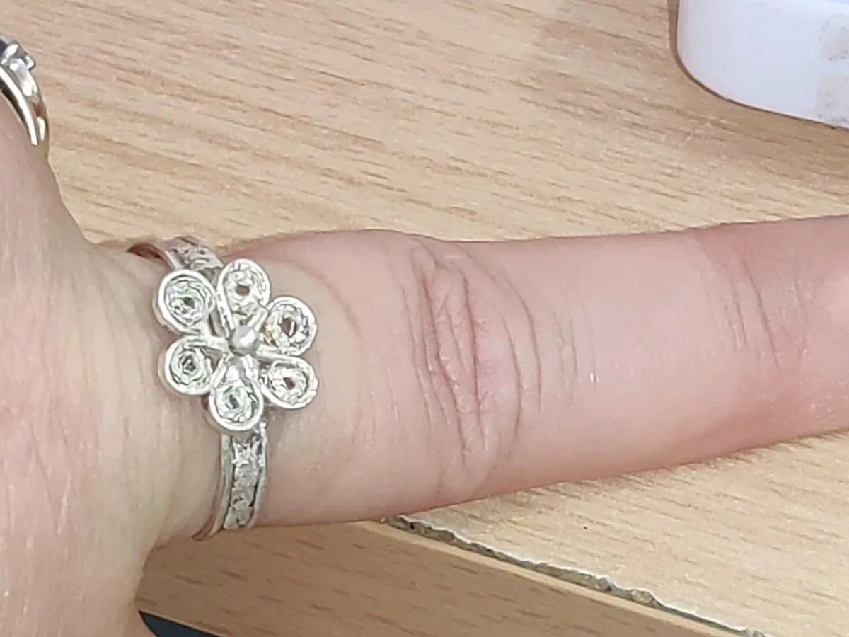 RARE, Hand Created, 925 Silver New Jewellery Set ! - Image 3