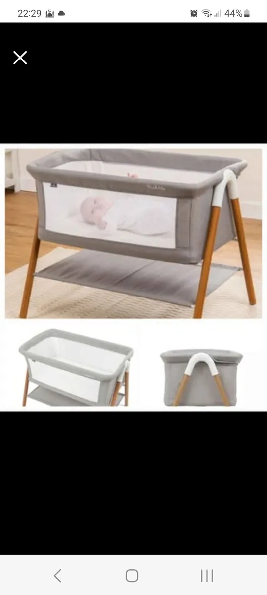 Babylo Next2Me crib with under storage - Image 1