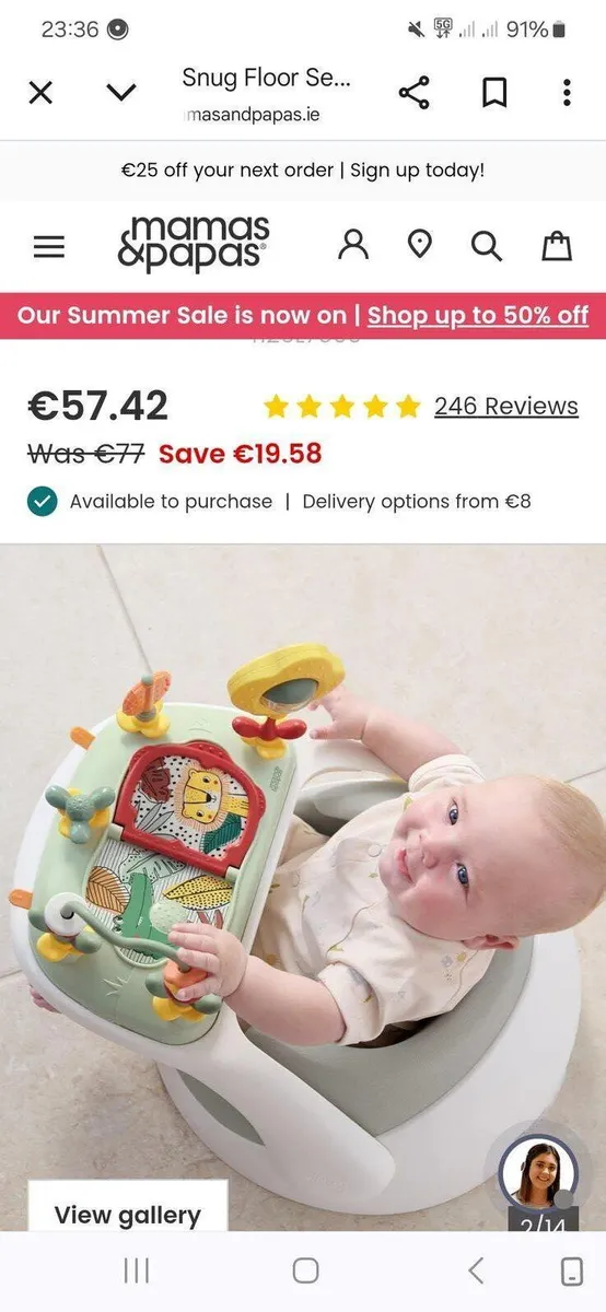 Baby Activity Tray - Image 2
