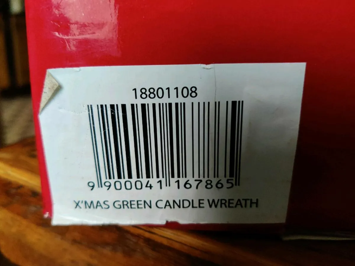 HUGE REAL WROUGHT IRON, Christmas Candle , Sealed - Image 4