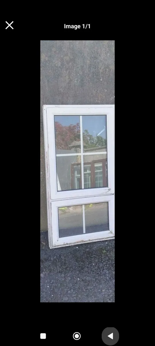 WHITE PVC GEORGIAN WINDOW