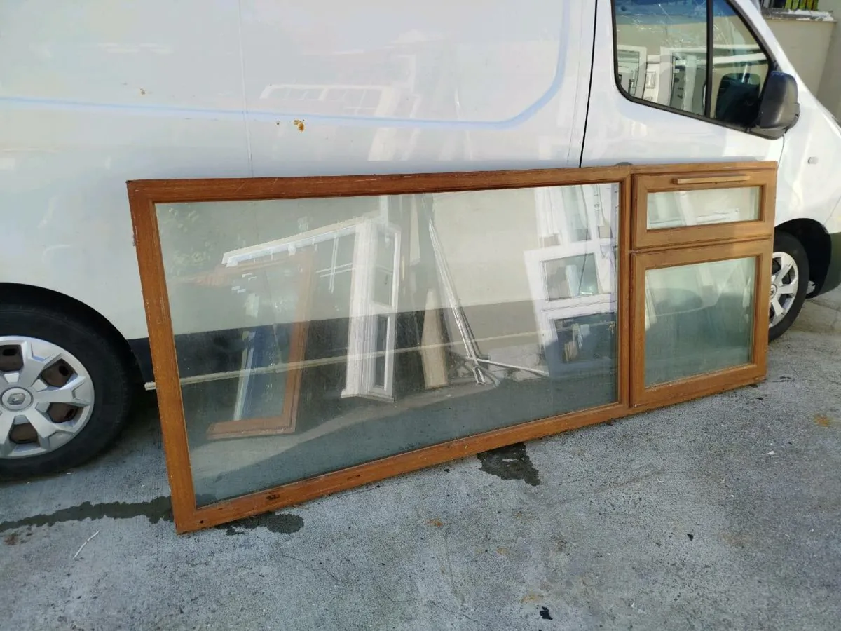 BROWN PVC WINDOW