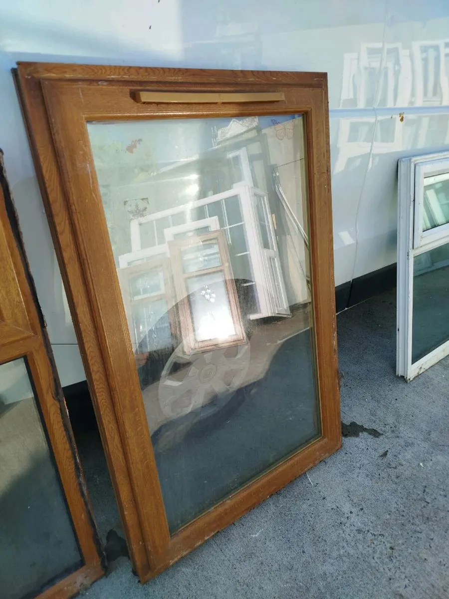 BROWN PVC WINDOW